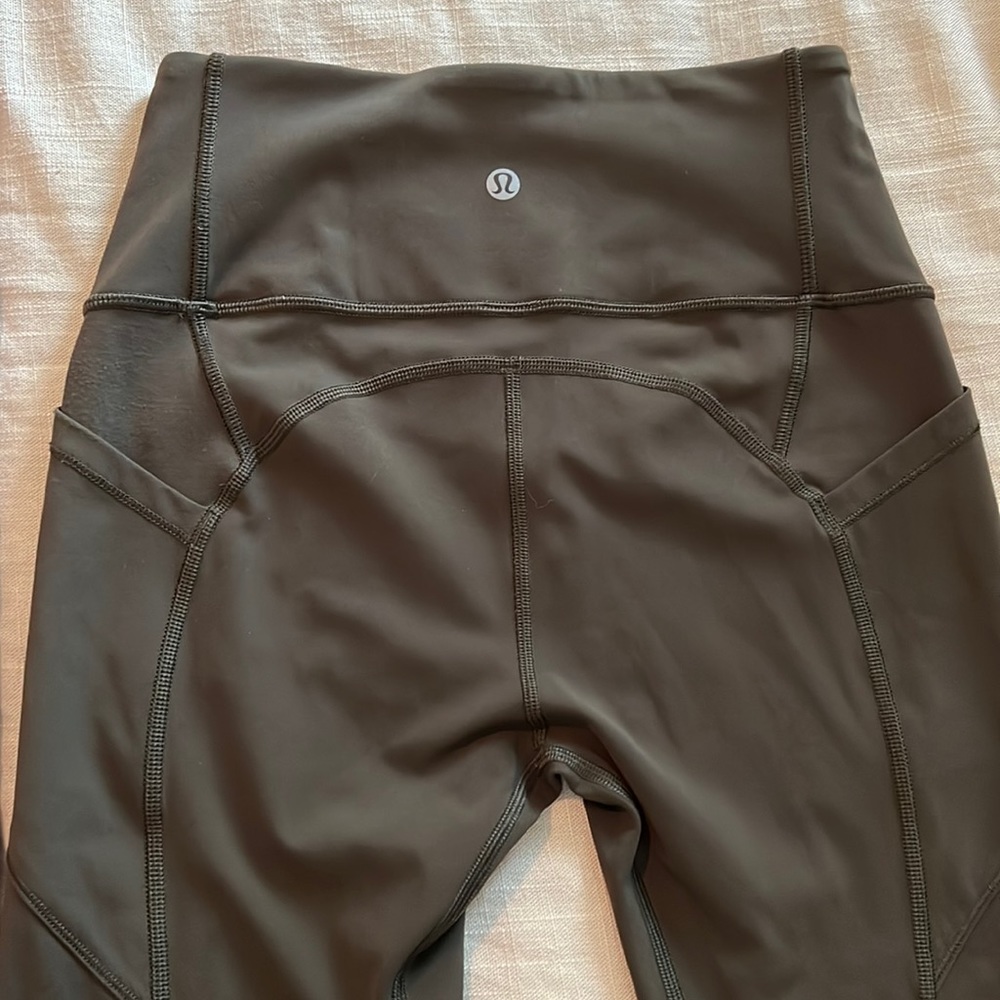 Lululemon olive green leggings